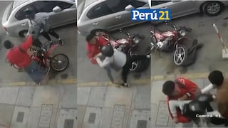 ¡Otro secuestro! Hombre es raptado a metros de una comisaría en Lima | VIDEO