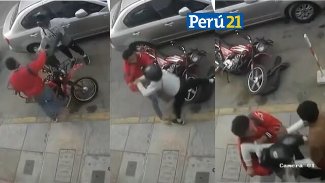 ¡Otro secuestro! Hombre es raptado a metros de una comisaría en Lima | VIDEO