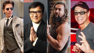 Shahrukh Khan, Jean Claude Van Damme, Jason Momoa y Jackie Chan posan juntos para foto épica