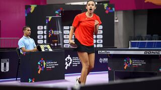 Tenis de Mesa: María Fernanda Maldonado logra clasificar a los Juegos Panamericanos Santiago 2023