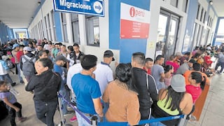 Ilegales expulsados no podrán reingresar a Perú en 15 años