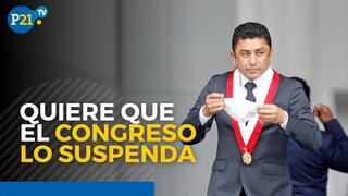 Guillermo Bermejo quiere que el Congreso lo suspenda