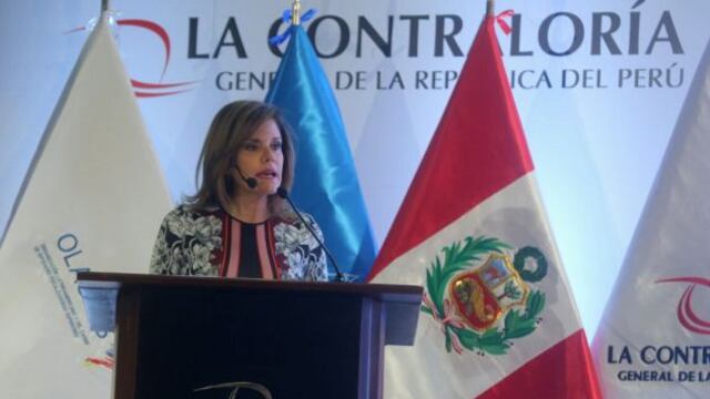 Mercedes Aráoz reafirma apoyo a Fiscalía, Poder Judicial y Contraloría
