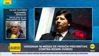 Lambayeque: Salen a las calles a celebrar la medida judicial contra Edwin Oviedo | VIDEO