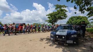 Guatemala ha retornado a 5.400 migrantes hondureños que iban a EE.UU.