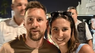 El blooper viral de una joven al encontrarse con Lionel Messi: “no lo puedo creer, Leonardo Messi”
