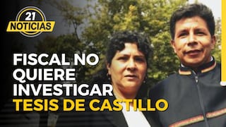 Fiscal de Chota archivó caso de plagio de tesis de Pedro Castillo y su esposa Lilia Paredes
