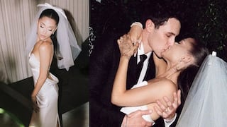 Ariana Grande: Estas son las primeras imágenes de su boda con Dalton Gomez