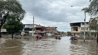 Lluvias torrenciales de 12 horas en Tumbes y Piura
