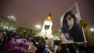 A un año de su muerte: Así se desarrolla la marcha por Eyvi Ágreda y las víctimas de feminicidio [FOTOS]