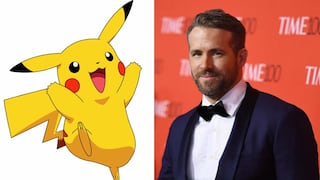 ¡No lo creerás! Ryan Reynolds será 'Pikachú' en la nueva película de 'Pokémon'