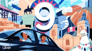 Uber celebra 9 años en Perú con 9 inspiradoras historias de socios conductores