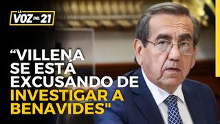 Jorge del Castillo: “Fiscal Villena se está excusando de investigar a Patricia Benavides”