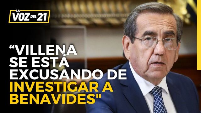 Jorge del Castillo: “Fiscal Villena se está excusando de investigar a Patricia Benavides”