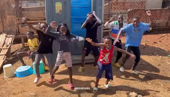 Los niños Hypers Kids África destacan por sus increíbles coreografías. (Foto: captura)