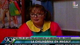 ‘La Chilindrina’: ¿Qué dijo sobre ‘Chespirito’ y Florinda Meza en 'Magaly'?