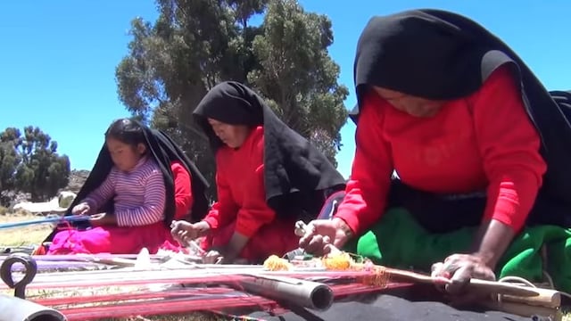 Tejidos de la isla de Taquile ya cuentan con marca colectiva [VIDEO]