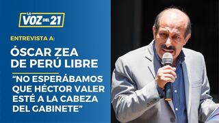 Congresista Óscar Zea de Perú Libre análisis el gabinete de Héctor Valer