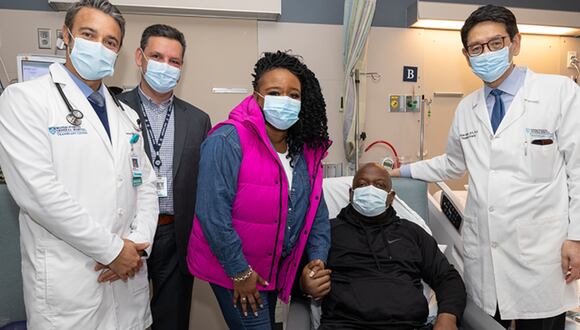 Rick Slayman es el primer paciente en recibir un riñón de cerdo. (Foto: Hospital General de Massachusetts).