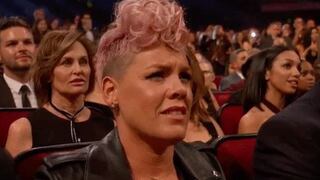 Las lágrimas de Pink durante la presentación de Christina Aguilera en los AMA se volvieron virales [VIDEO]