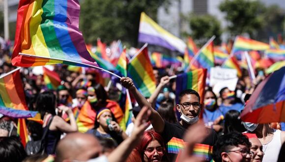 Marcha de la comunidad LGBT. (Foto: EFE/Alberto Valdés)