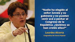 Las explosivas frases de Lourdes Alcorta en el Congreso