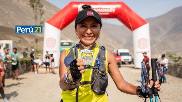 Maybel Antezana, la mujer de 53 años que ganó la 50K de la maratón de montaña de Pachacámac