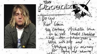 Kurt Cobain: Aparece nota en la que ataca a Courtney Love