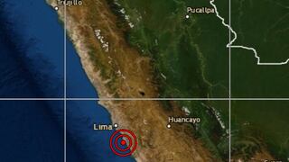 Un sismo de magnitud 3,8 se reportó en Mala, señala IGP