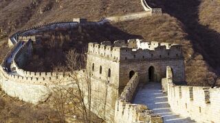 ¡Indignante! Detienen a dos personas por destruir parte de la Gran Muralla China