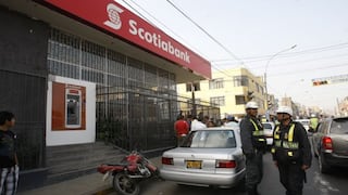 Hampones asaltan banco Scotiabank
