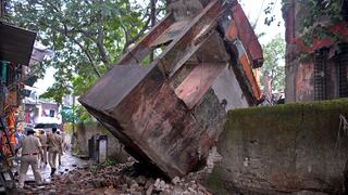 Derrumbe de un edificio en India dejó al menos 19 muertos