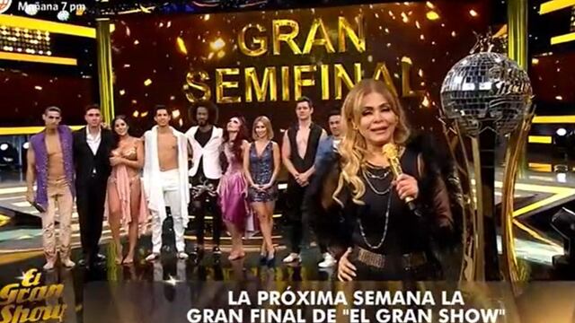 “El Gran Show”: Santiago Suárez, Melissa Paredes, Facundo González, Gino Pesaressi y Milena Zárate pasan a la gran final