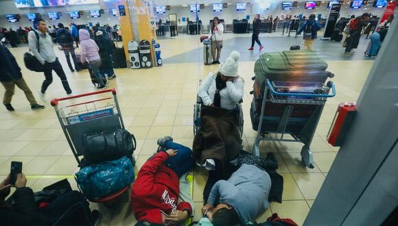 Pérdidas millonarias por desperfecto en el Aeropuerto Jorge Chávez. (Foto: César Grados/@photo.gec)