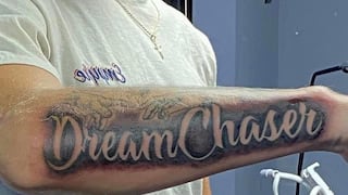El tatuaje de un rapero en ciernes se hizo viral por las razones equivocadas