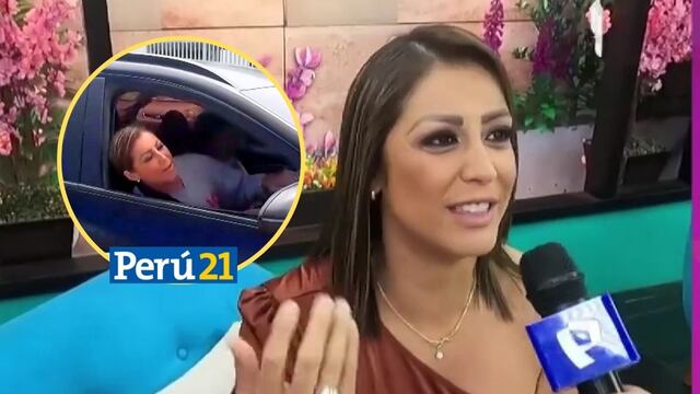 Karla Tarazona ahora usa el ‘auto rana’ de Christian Domínguez