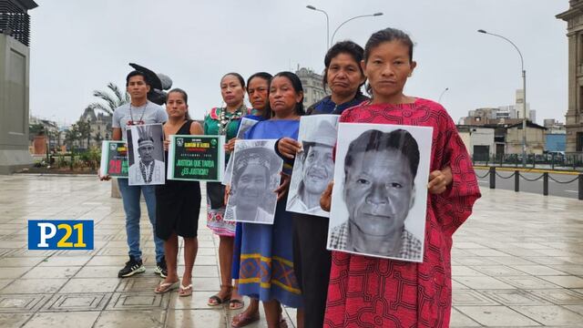Caso Saweto: viudas de 4 líderes asháninkas asesinados exigen justicia en juicio final que será este 7 de febrero