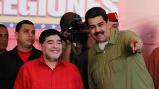 Diego Maradona a Nicolás Maduro: "Somos todos tus soldados, vengo a darte mi apoyo"