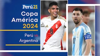 ¡La última esperanza! Perú vs Argentina: Link, fecha, hora y canal | Copa América