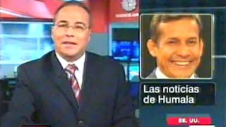 Periodista de CNN critica a Humala por sus “15 minutos de buenas noticias”