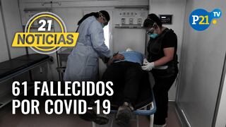 Coronavirus en Perú: 61 fallecidos por COVID-19
