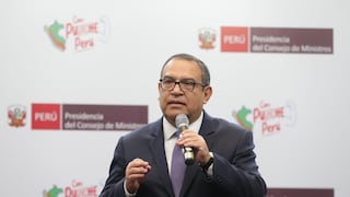 Alberto Otárola anuncia reformas en la PNP tras supuestos nexos de ‘El Español’ con altos mandos