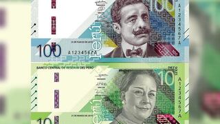 BCR pone en circulación desde hoy nuevos billetes de S/ 10 y S/ 100 