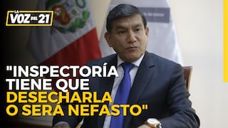 Exministro Carlos Morán sobre denuncia contra Harvey Colchado