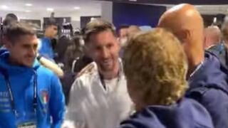 ‘Leo’ Messi, protagonista de encuentro entre jugadores en previa de la Finalissima
