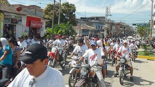 Pucallpa: Logran récord Guiness en desfile de motocicletas