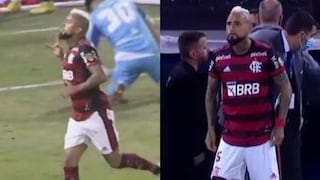 Arturo Vidal contra el hincha de Vélez: el gesto del chileno que causó polémica tras gol de Flamengo [VIDEO]