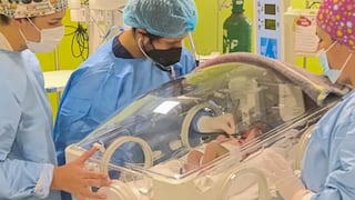 Jesús María: Bebé que fue abandonada en bolsa de basura se recupera en el Hospital PNP Luis N. Sáenz