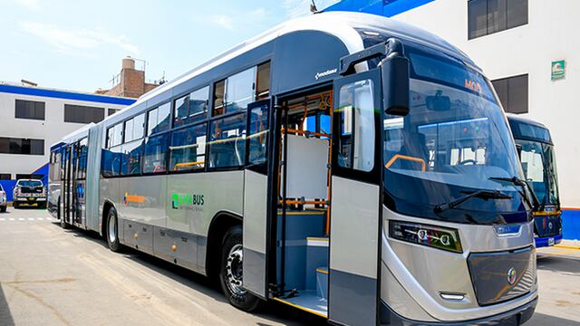Metropolitano: Presentan nuevo bus articulado con aire acondicionado 