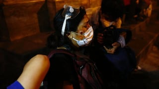 ‘Toma de Lima’: fotógrafa fue impactada en el rostro por perdigón